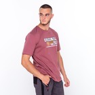 Футболка мужская с принтом, цвет кофе, размер 54 - фото 25388192