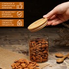 Банка стеклянная для сыпучих продуктов Magistro «Эко», 450 мл, 8.5×10.5 см - Фото 4