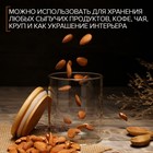 Банка стеклянная для сыпучих продуктов Magistro «Эко», 450 мл, 8,5×10,5 см - Фото 5