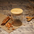 Банка стеклянная для сыпучих продуктов Magistro «Эко», 450 мл, 8,5×10,5 см - Фото 8