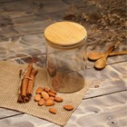 Банка стеклянная для сыпучих продуктов Magistro «Эко», 550 мл, 8.5×12.5 см - Фото 8