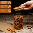 Банка для сыпучих продуктов Magistro «Эко», 700 мл, 8.5×15.5 см, стекло - Фото 4