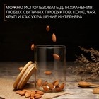 Банка стеклянная для сыпучих продуктов Magistro «Эко», 700 мл, 8,5×15,5 см - Фото 5