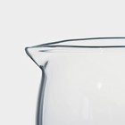 Кувшин стеклянный Magistro «Модерн», 1,4 л, с крышкой, цвет синий - Фото 3