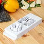 Яйцерезка Magistro Vegan pro, 2 режима, 21×8.5×5 см, белая - Фото 2