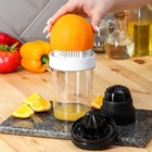 Овощерезка универсальная Magistro Vegan pro, 7 насадок, 10×10×25 см, цвет чёрно - белый - Фото 6