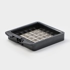 Овощерезка универсальная Magistro Vegan pro, 7 насадок, овощечистка, контейнер, чёрно-белая - Фото 17