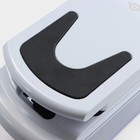 Овощерезка универсальная Magistro Vegan pro, 7 насадок, овощечистка, контейнер, чёрно-белая - Фото 4