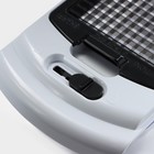 Овощерезка универсальная Magistro Vegan pro, 7 насадок, овощечистка, контейнер, чёрно-белая - Фото 5