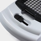 Овощерезка универсальная Magistro Vegan pro, 7 насадок, овощечистка, контейнер, чёрно-белая - Фото 6