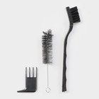 Овощерезка универсальная Magistro Vegan pro, 7 насадок, овощечистка, контейнер, чёрно-белая - Фото 10