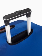 Чехол на чемодан на колёсах, 28" (L), однотонный, синий - Фото 4