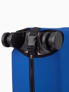 Чехол на чемодан на колёсах, 28" (L), однотонный, синий - Фото 6