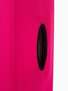 Чехол на чемодан на колёсах, 24" (M), однотонный, розовый - Фото 5