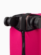 Чехол на чемодан на колёсах, 28" (L), однотонный, розовый - Фото 6