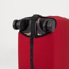 Чехол на чемодан 24", цвет красный - Фото 5