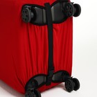 Чехол на чемодан 28", цвет красный - фото 6595898