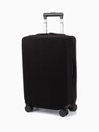 Чехол на чемодан на колёсах, 24" (M), однотонный, чёрный - Фото 2