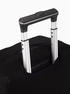 Чехол на чемодан на колёсах, 24" (M), однотонный, чёрный - Фото 4