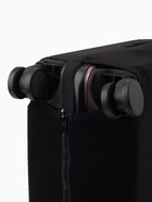 Чехол на чемодан на колёсах, 24" (M), однотонный, чёрный - Фото 6