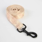 Поводок Paradise life, застёжка - фастекс, 2.5 см, 3 м - фото 21580929