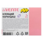 Клей-карандаш на основе PVP, 8 г, deVENTE Pastel, быстро сохнет на бумаге, с длительным сроком хранения, МИКС х 4 цвета, картонная коробка - Фото 4