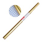 Пленка самоклеящаяся цветная deVENTE Metallic, 0.45×1 м, 30 мкм, золотая, с алюминиевым напылением - Фото 1