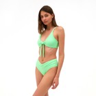 Купальник женский раздельный MINAKU «Summer joy» цвет салатовый, размер 48 - фото 27374826