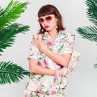 Серьги висячие «Шар плетеный», цвет розовый в серебре, 6.5 см - Фото 5