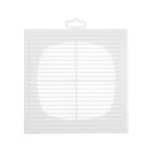 Решетка вентиляционная ERA 2121 П, 208х208 мм, с сеткой, разъемная - фото 9583053