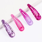 Набор заколок 10 шт, Единорог, розовый - фото 42744057