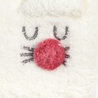 Носки женские махровые MINAKU с ушками, цвет белый, размер 36-39 (23-25 см) - Фото 2