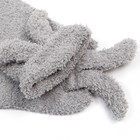 Носки женские махровые MINAKU с ушками, цвет серый, размер 36-39 (23-25 см) - фото 21581118