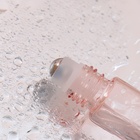 Флакон стеклянный для парфюма, с металлическим роликом, 10 мл, цвет розовый/розовое золото - фото 7315871