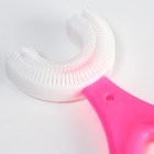 Прорезыватель - массажер детский, U-образная, силиконовый от 18 мес. - фото 24984594