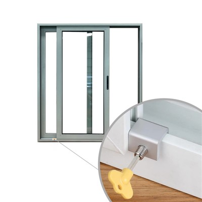 Замок блокирующий для окон ТУНДРА 3×1.7×2.3, нержавеющая сталь