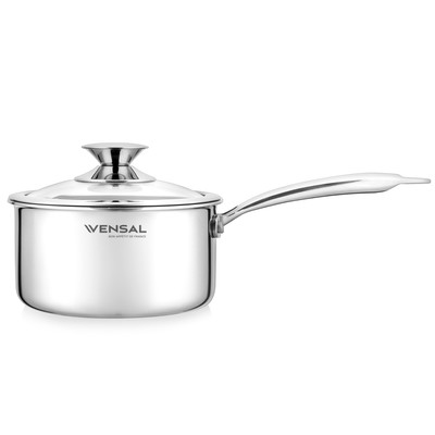 Ковш с крышкой трёхслойный, 2.2 л, Vensal  Le Chef