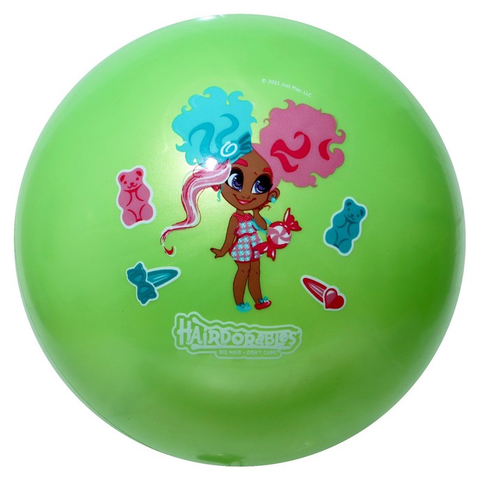 Мяч «Модная девчонка», 23 см, МИКС - Фото 1