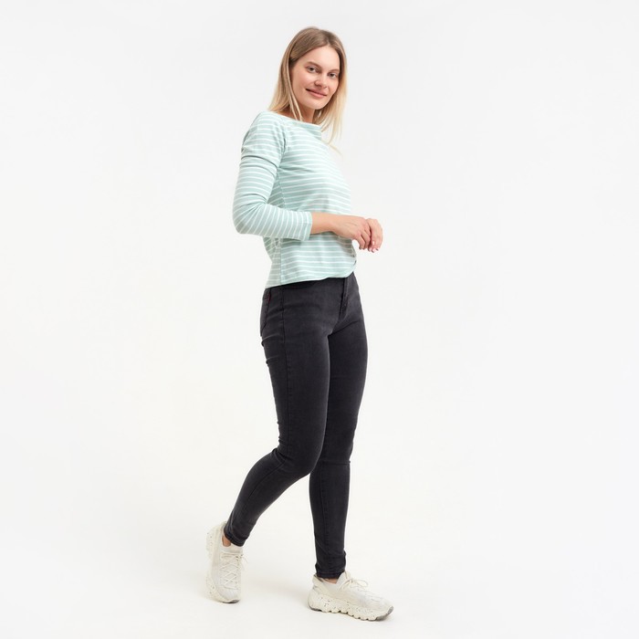 Джинсы женские, цвет серый, размер 44-46 (29) 54023