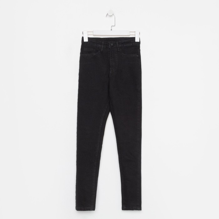 Джинсы женские, цвет черный, размер 29 54024