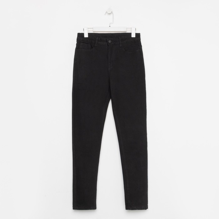 Джинсы женские, цвет чёрный, размер 46 (30) 54028