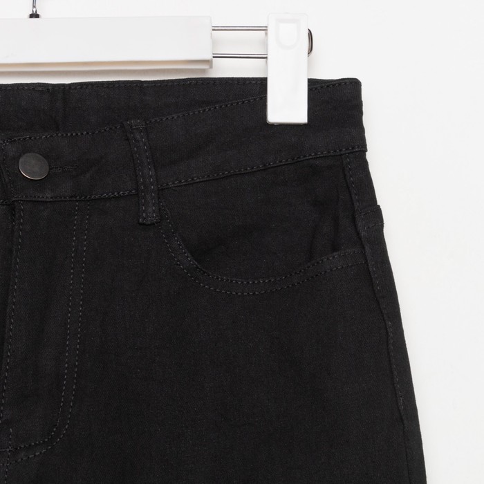 Джинсы женские, цвет чёрный, размер 46 (30) 54028