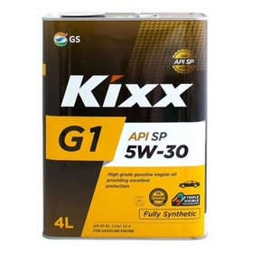 Масло моторное  Kixx G1 SP 5W-30, 4 л, синтетическое