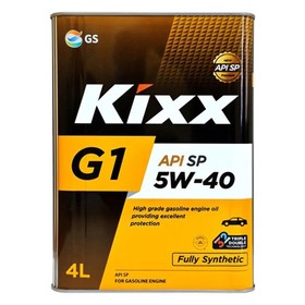 Масло моторное  Kixx G1 SP 5W-40, 4 л, синтетическое