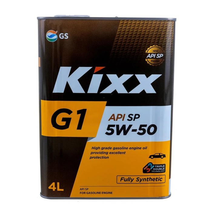 Масло моторное  Kixx G1 SP 5W-50, 4 л, синтетическое - Фото 1