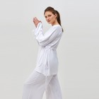 Костюм женский (туника, брюки) MINAKU: Casual Collection цвет белый, размер 58 - Фото 5