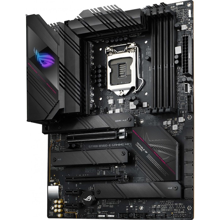 Материнская плата Asus ROG STRIX B560-E GAMING WIFI, LGA1200, B560, 4xDDR4, HDMI, ATX - фото 51301140