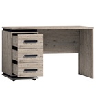 Стол письменный Nature 84, 1230×590×750 мм, цвет гаскон пайн/чёрный - Фото 2