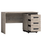 Стол письменный Nature 84, 1230×590×750 мм, цвет гаскон пайн/чёрный - Фото 4