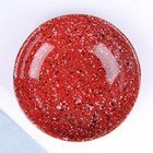 Тарелка "Пион" 0,5л  яшма - Фото 2